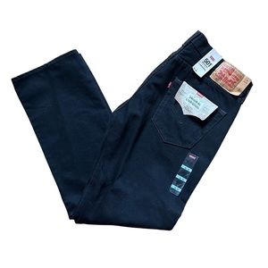 Levi 501 Black ORIGINAL FIT MEN'S JEANS